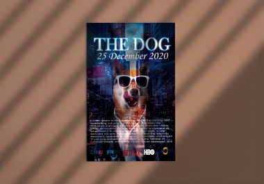 I will design creative movies poster for you