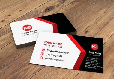 I will design creative and attractive business card for you