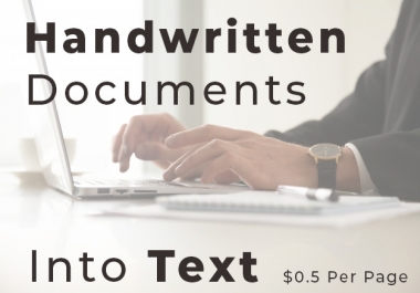 I will transcribe your handwritten documents into text