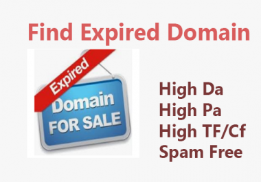 I Will Provide A Niche Relevant Expired Domain with High DA