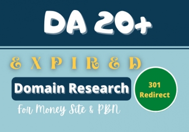 I will seek niche relevant expired domain