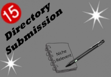 15 SEO Friendly High Quality Niche Relevant Directory Submissions