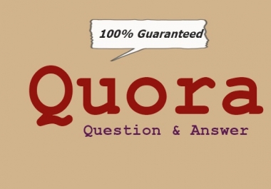 Promote your website niche related by 10 high quality Quora answer+upvote
