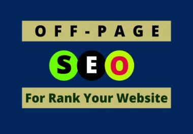 I will do off page seo service for your website