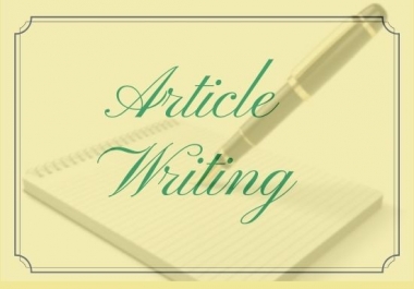 Write An Excellent 1k+ unique article witing,  Content writing,  Blog post writing IN Any Topic