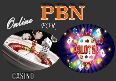 Top Notch 100 High DA/DR premium PBN backlinks for Casino,  JUDI BOLA Gambling