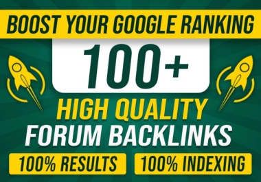 i will do 50 high quality dofollow forum backlink link building seo services