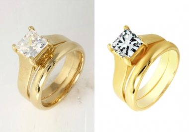 I will do jewelry photo editing color change and best high quality jewelry retouch