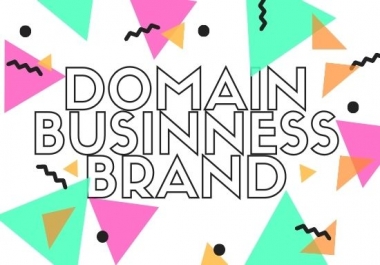 20 unique and seo domain names,  business name,  brand name niche Targeted
