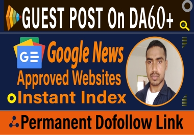 Increase Your Website Domain Authority and Ratings with Guest post DA 60+