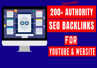 I will do 200 SEO backlinks white hat manual link building service for you