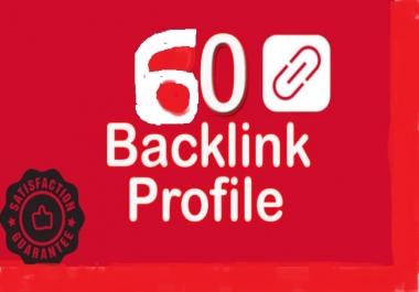 I will do 60 social media profile backlink for your business