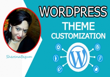 I will do WordPress theme customization