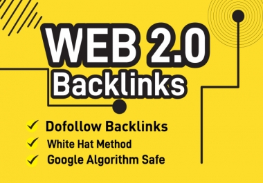 I will build 10 high authority web 2.0 backlinks