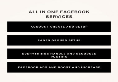 Facebook Expert Services For You Anything Facebook Related