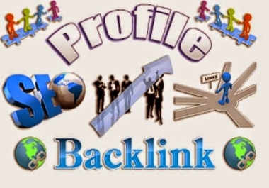 I will manually create do follow high authority 100 profile backlink