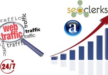 I will do Real visitors Traffic to website.