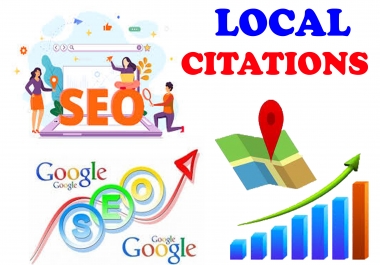 Create top 60 Live local citations Switzerland,  China,  USA,  UK,  UAE,  Canada for any country