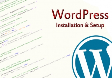 Wordpress Install & setup your Hosting Within