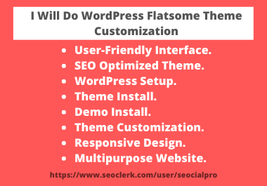 I Can Do WordPress Flatsome Theme Customization