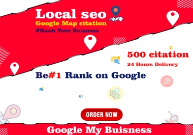 I will do google map citation by adding 500 pointer for local SEO of your business
