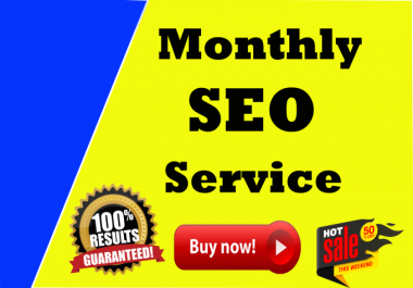I Will do Best monthly SEO service high ranking in google