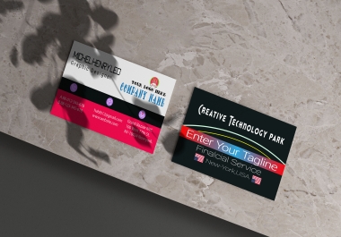 I want to design professional business card for you