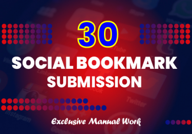 Complete SEO Pack with Manual Link Buildings Get 30 Social Bookmarks,  Check for extras