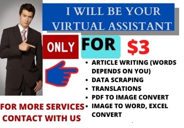 I will do efficient Article and Content writing, Data Entry,  online research,  copy paste.