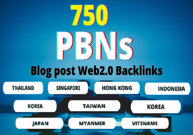 Thailand-Indonesia-Korea-Taiwan-Myanmar-Japan-Hongkong PBN web2.0 Blogpost Dofollow Backinks