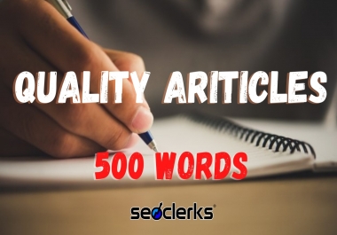 I will write a 800-1000 Words Unique Article for SEO optimization