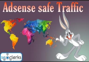I will Drive 10,000 targeted Adsense Safe Real Web traffic,  daily visitors for One Month