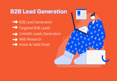 I will provide targeted 200 B2B leads