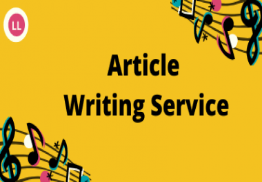 I will write you an article or content that is SEO friendly