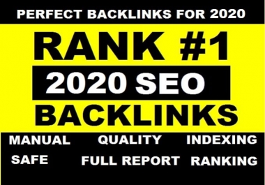 I will improve your google ranking with manual high quality SEO backlinks
