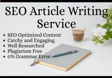 I Will Write 1000 Words SEO Friendly Articles for Your Website and Blog