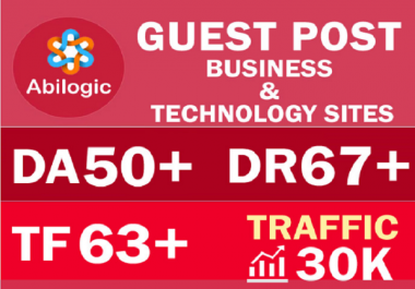 Publish Guest Post On Abilogic - Abilogic. com - DA50, DR67
