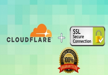 I will do Setup cloudflare CDN, SSL & fix any error fast