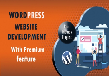 Design Best WordPress Website with Premium Feature