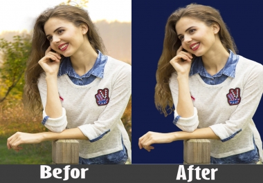 I will remove background, clipping path, color correction of any kind of image