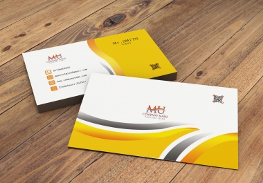 I will create professional business card design with two concepts