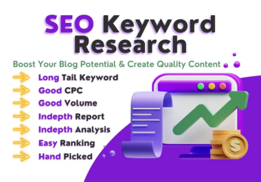 SEO Audit Report SEO Keyword Research and Competitor Analysis for Google Top Ranking