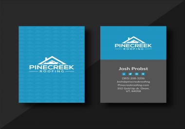 I Will Do Professional and Modern Business Card Design