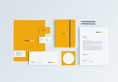 I will do complete branding or stationery design