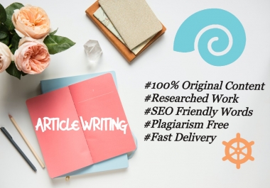 I Will Provide SEO Optimized Niche Relevent Content 600 Words Plagiarism Free Article At Low Price