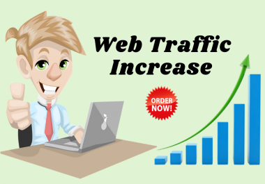 I will provide 500 organic web traffic to your website