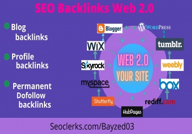 I will make 30 high authority web 2.0 backlinks