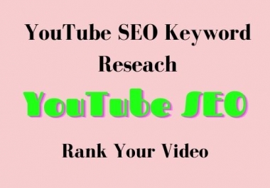 I will do YouTube promotion and video marketing,  video SEO
