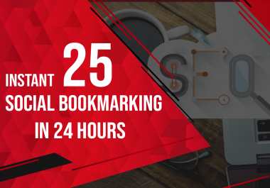 i will provide 25 high quality social bookmarking