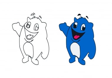 I will convert your sketch into vector